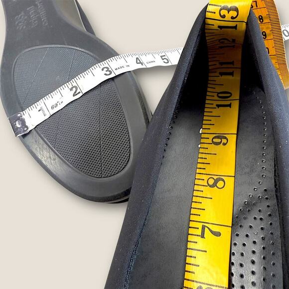 SAS Bliss Wedge Heel Pumps Tripad Comfort Shoes Slip On Casual Size 10.5 Black - Picture 12 of 13